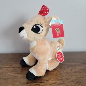 Rudolph Red Nosed Reindeer Clarice Plush Music Lights Christmas Holiday Toy NEW